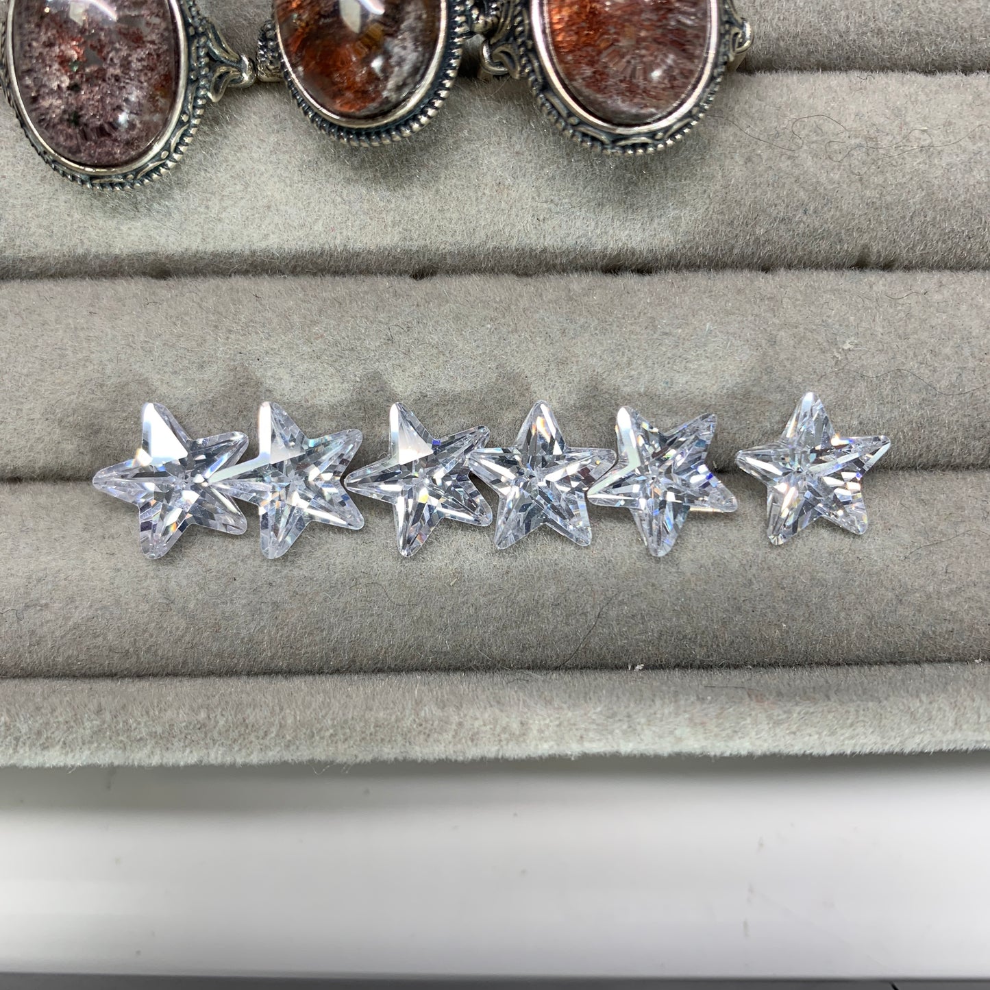 CZ Star Gemstone
