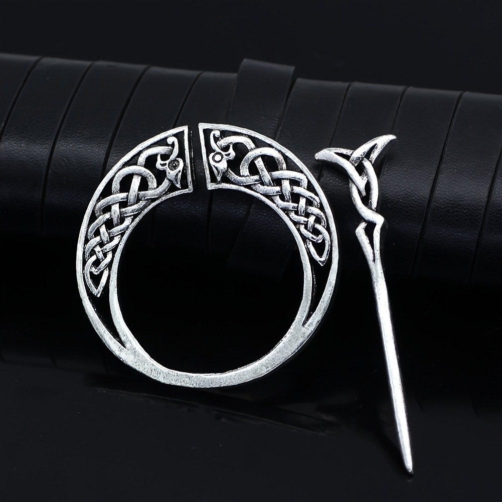 PRE-ORDER - Metal Hair Accessories - Wolf - Moon - Tree of life