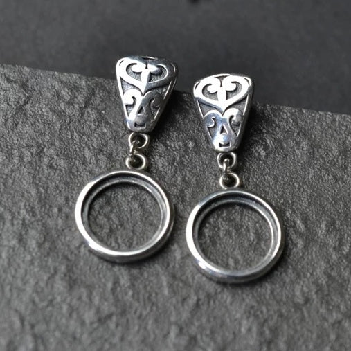 925 Silver Earring Setting TB-YJJ-E021