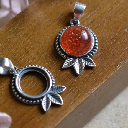 925 Silver Pendant Setting TB-YJJ-P019