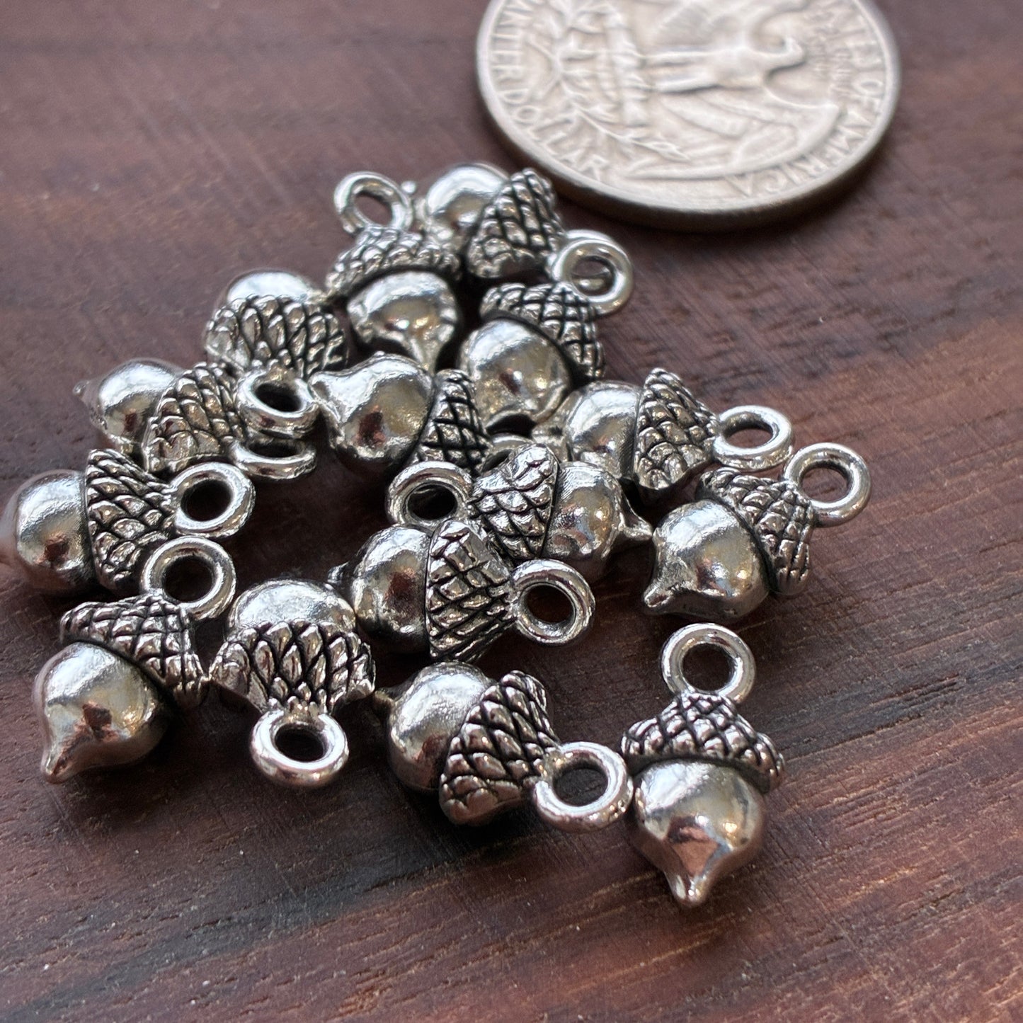 Metal Findings - Acorn Charm - Bracelet Making