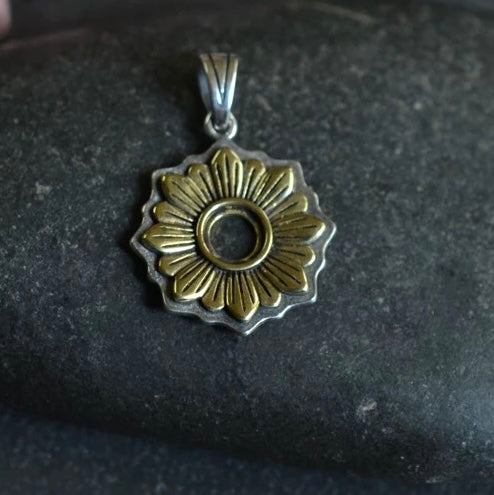 925 Silver Pendant Setting TB-YJJ-P012