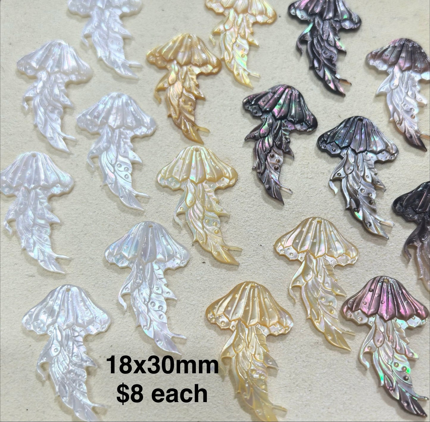 OVERSEAS ORDER - MOP Jellyfish 18x30mm