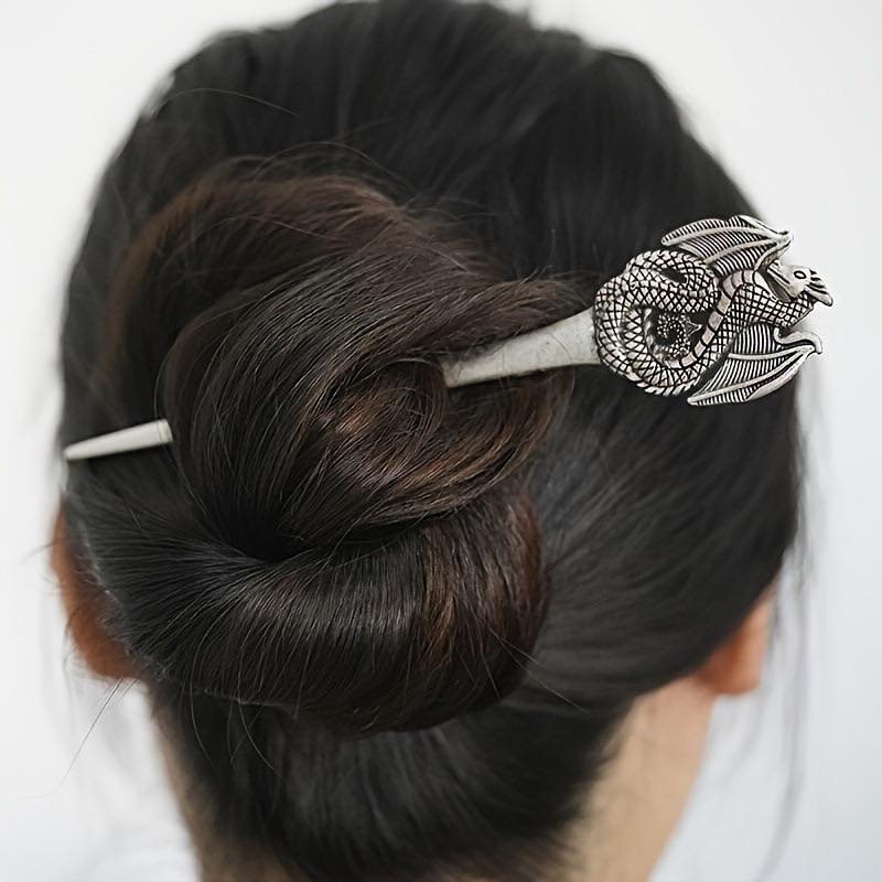 PRE-ORDER - Metal Hair Accessories - Wolf - Moon - Tree of life