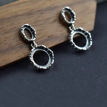 925 Silver Earring Setting TB-YJJ-E017