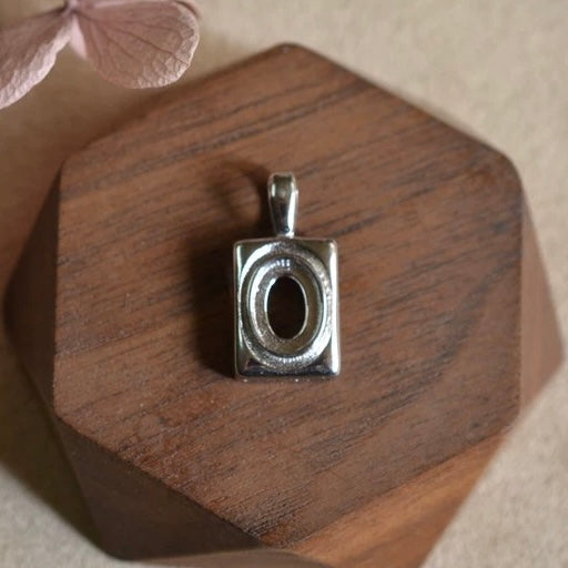 925 Silver Pendant Setting TB-YJJ-P009
