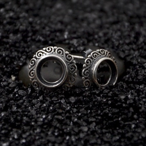 925 Silver Earring Setting TB-YJJ-E007