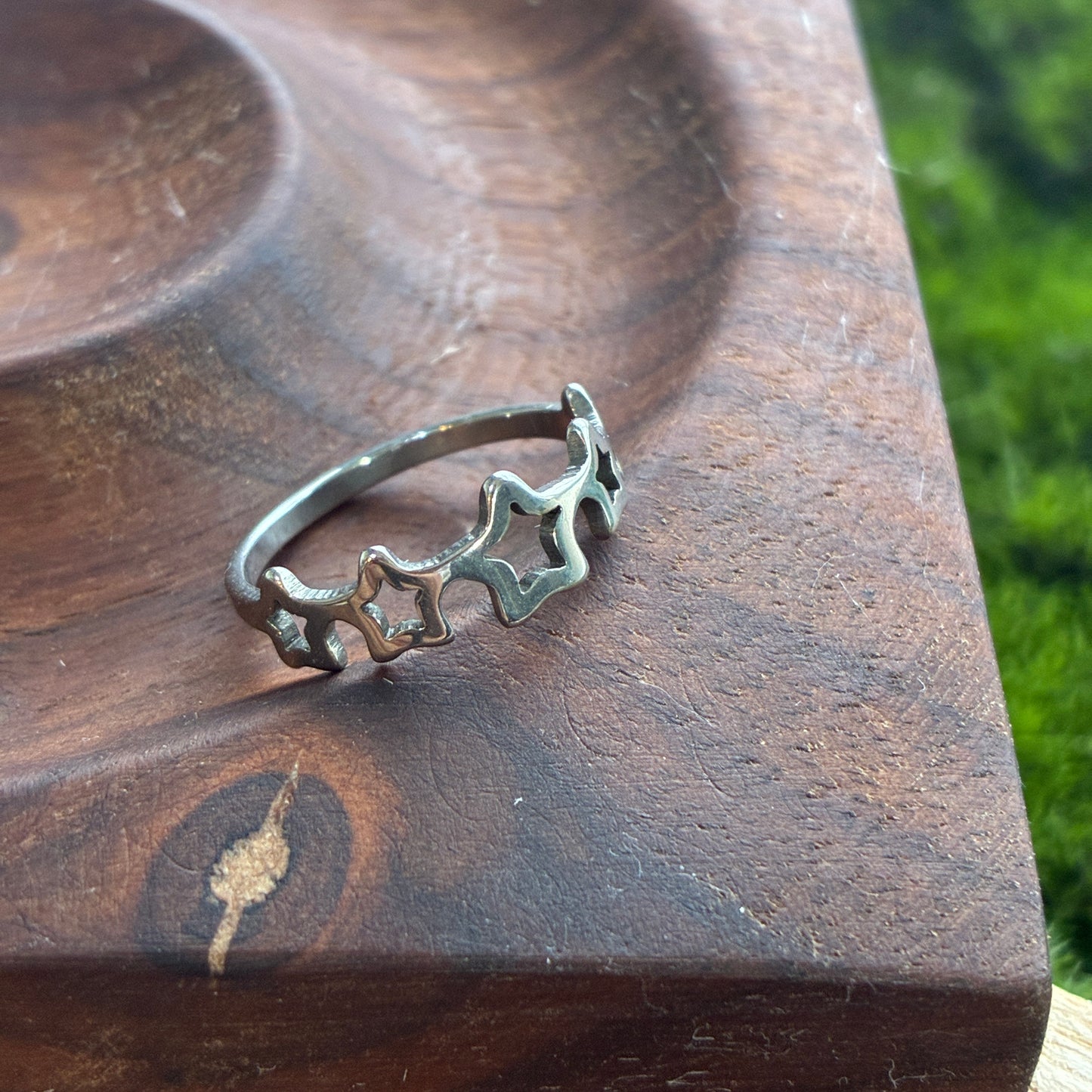 Stainless Steel - Ring - Size 6.5