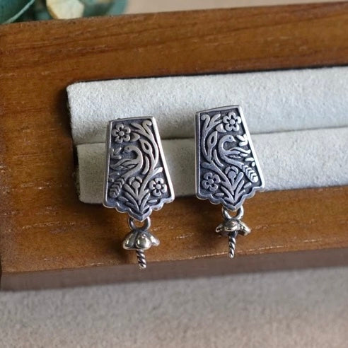925 Silver Earring Setting TB-YJJ-E020