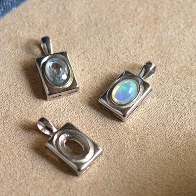925 Silver Pendant Setting TB-YJJ-P009