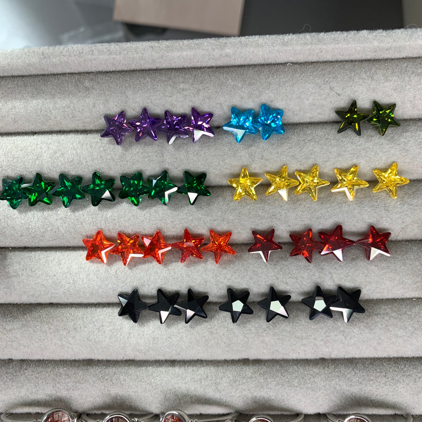 CZ Star Gemstone