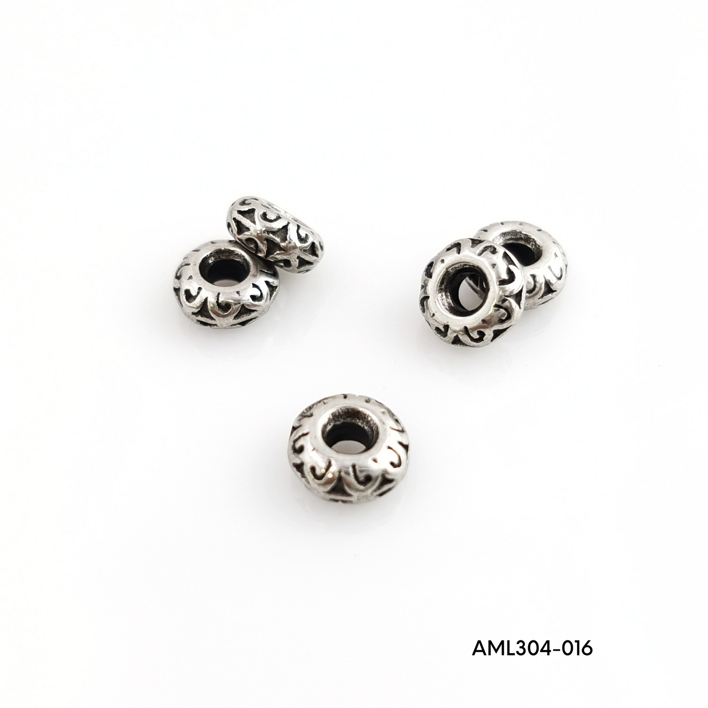 PRE-ORDER - WAREHOUSE - 304 Stainless - Bead - Hair Bead - Big Hole Bead