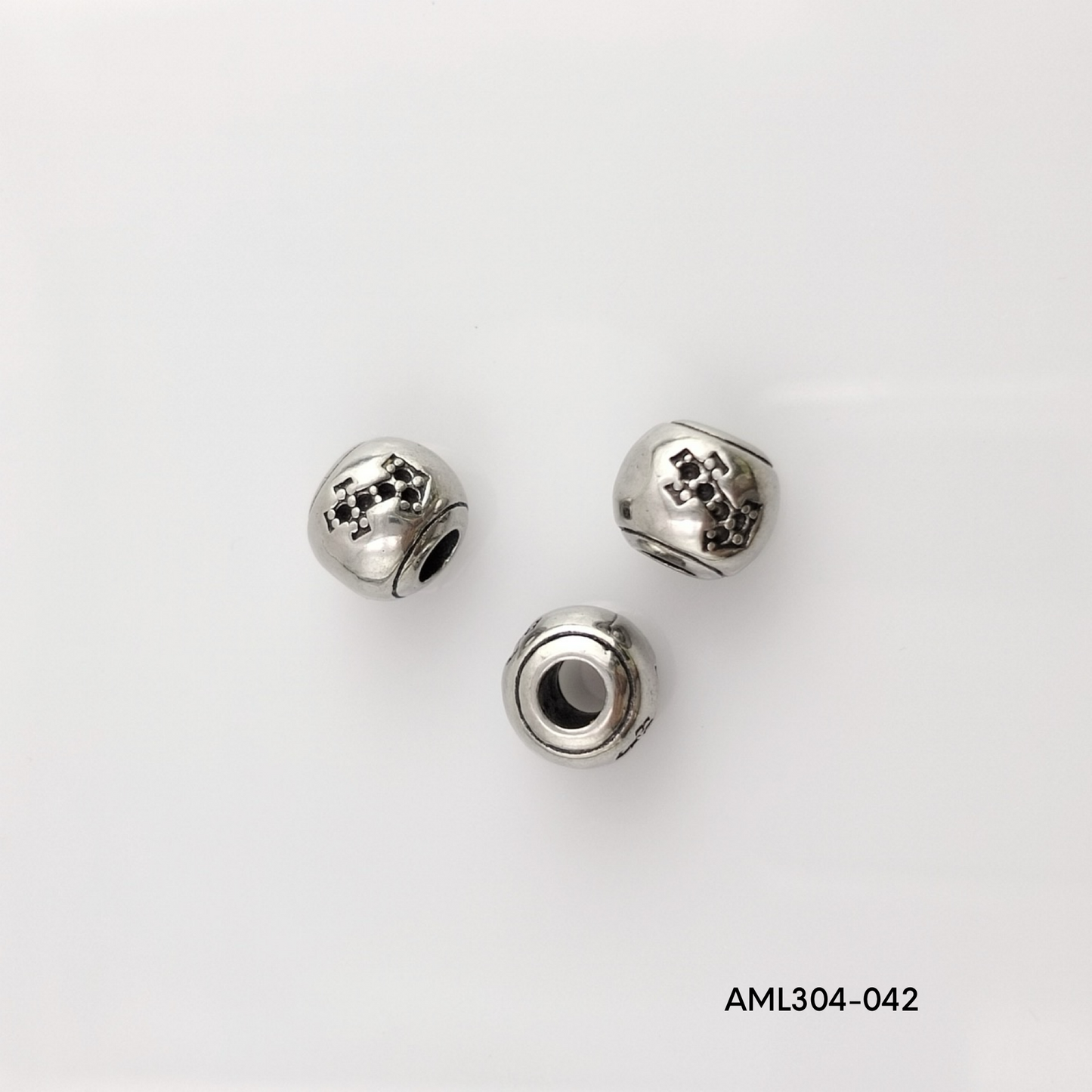 PRE-ORDER - WAREHOUSE - 304 Stainless - Bead - Hair Bead - Big Hole Bead - Skull