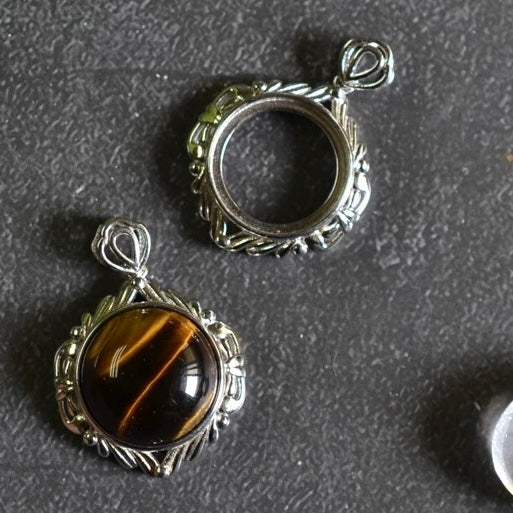 925 Silver Pendant Setting TB-YJJ-P004