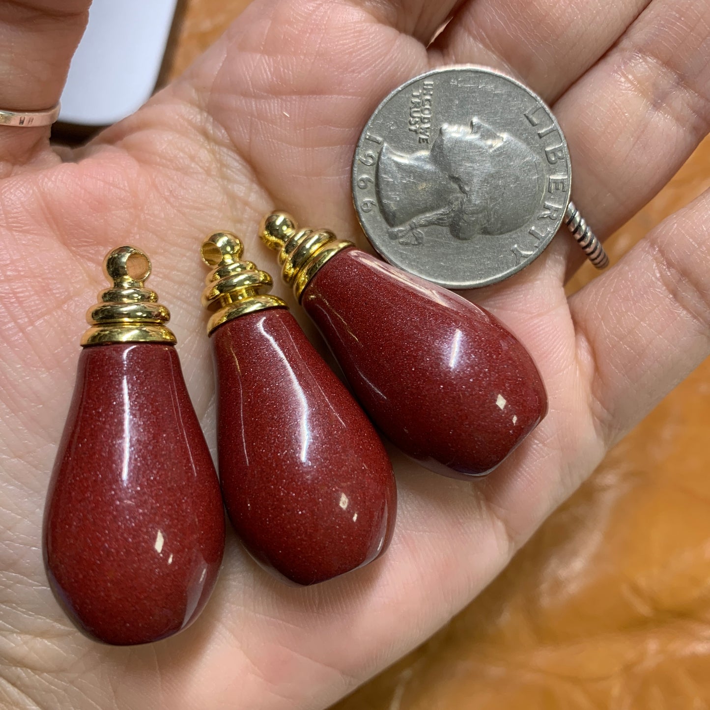 Cinnabar - Bottle - Pendant