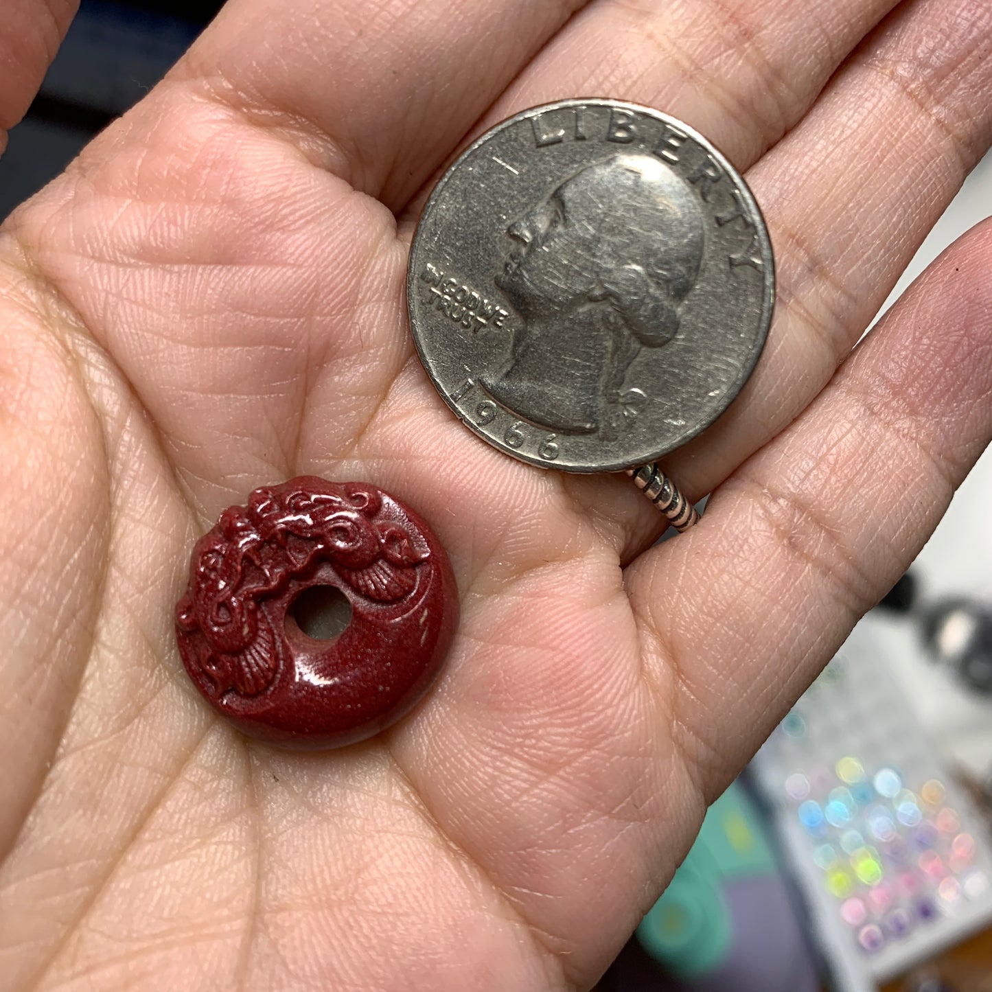 Cinnabar - Dragon - Donut - Small