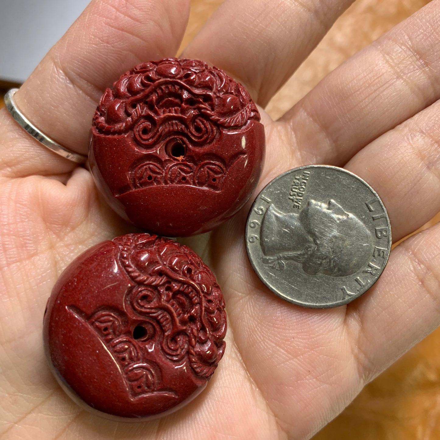 Cinnabar - Dragon - Donut - Thick