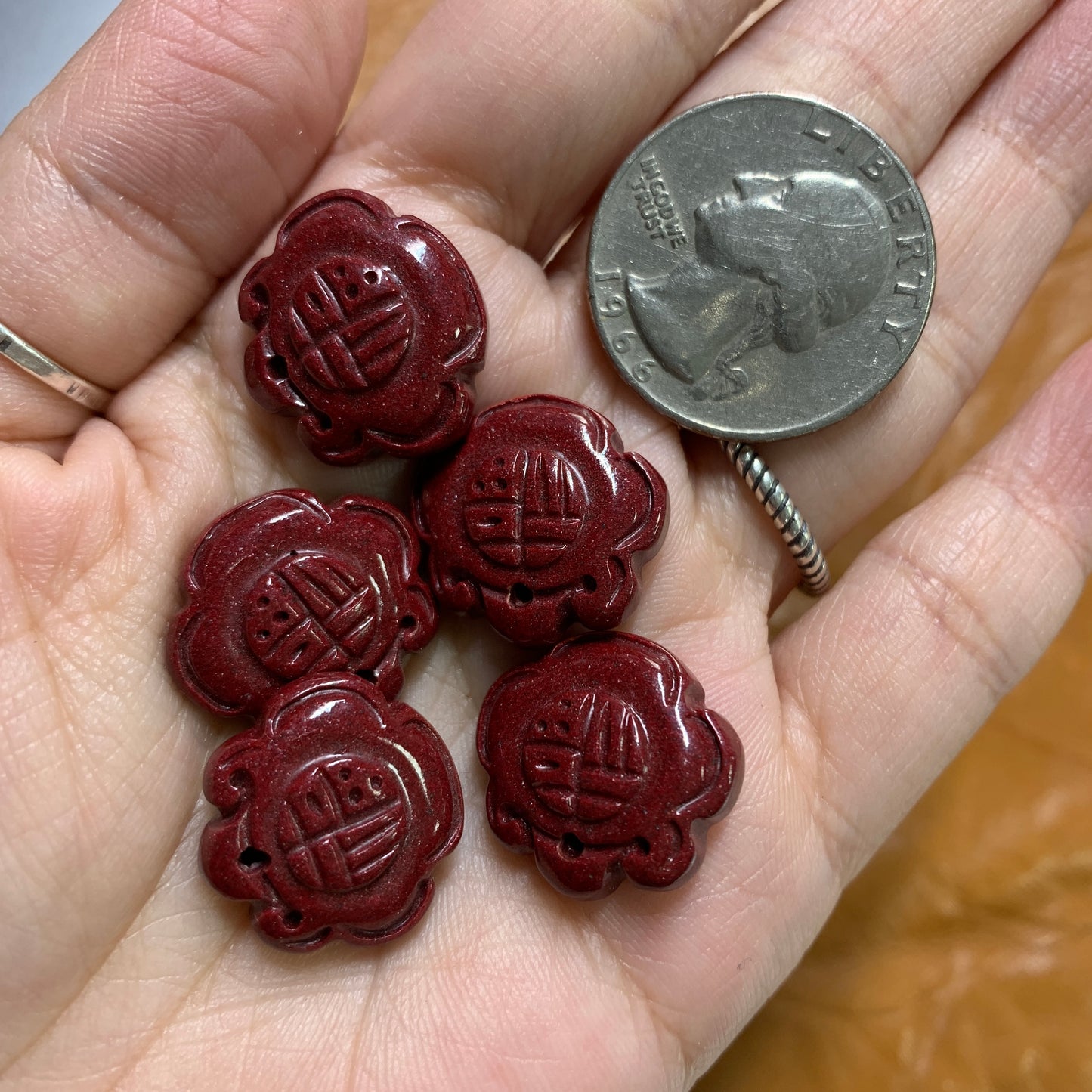 Cinnabar - Ruyi - Charm
