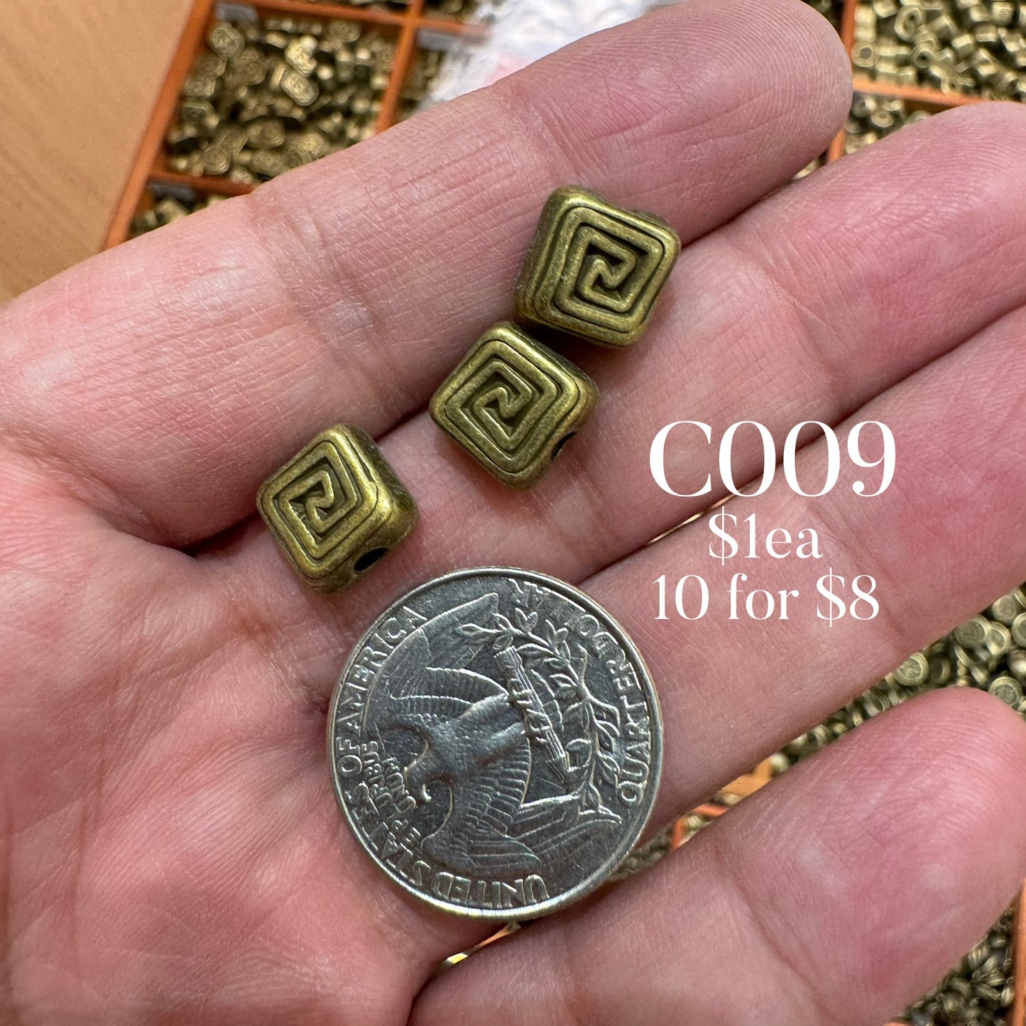 Copper Bead - C009