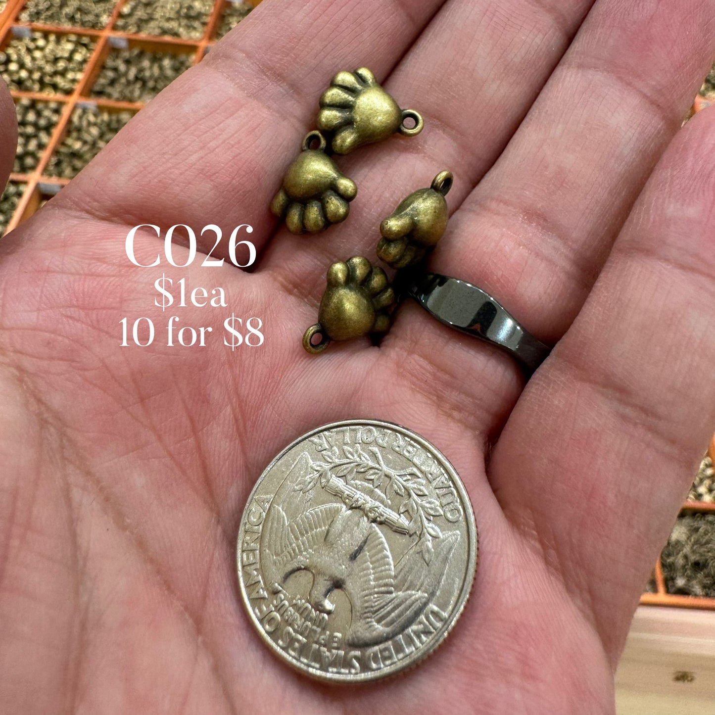 Copper Bead - C026