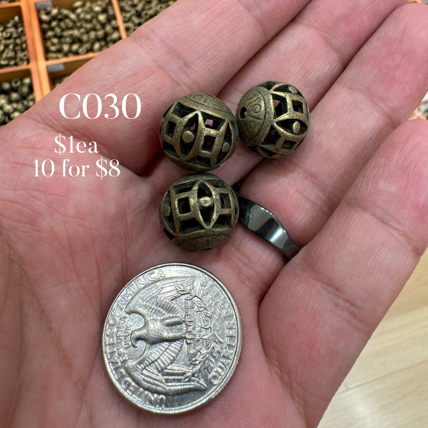 Copper Bead - C030