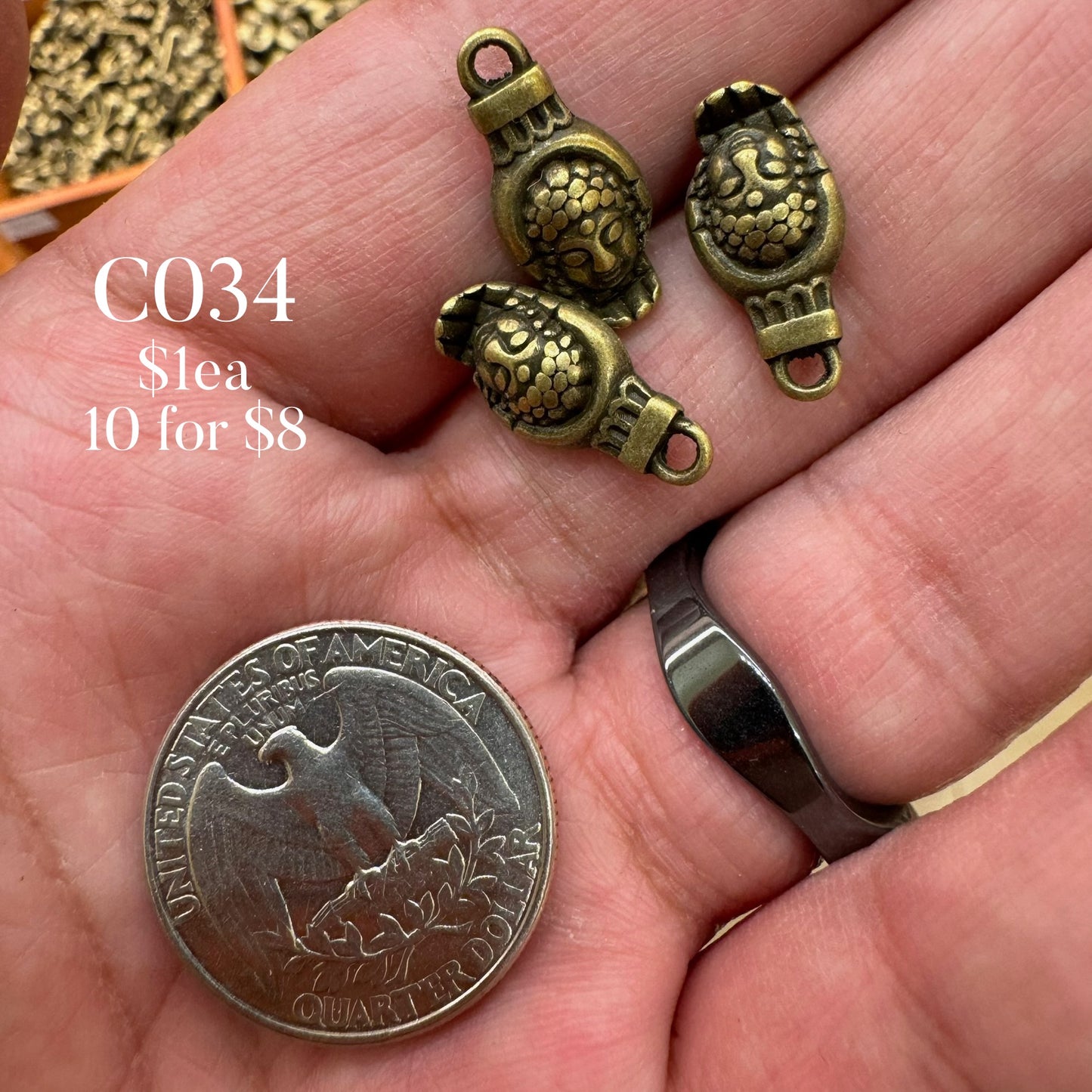 Copper Bead - C034