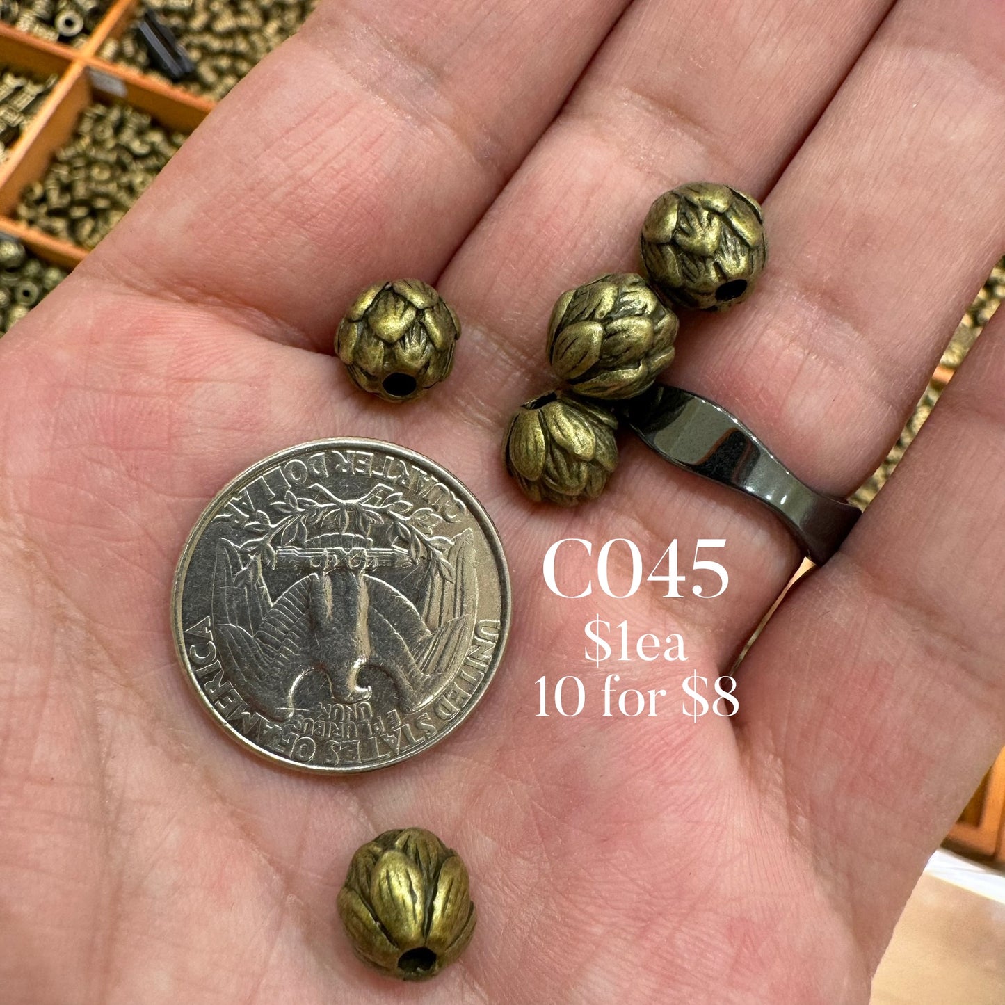 Copper Bead - C045