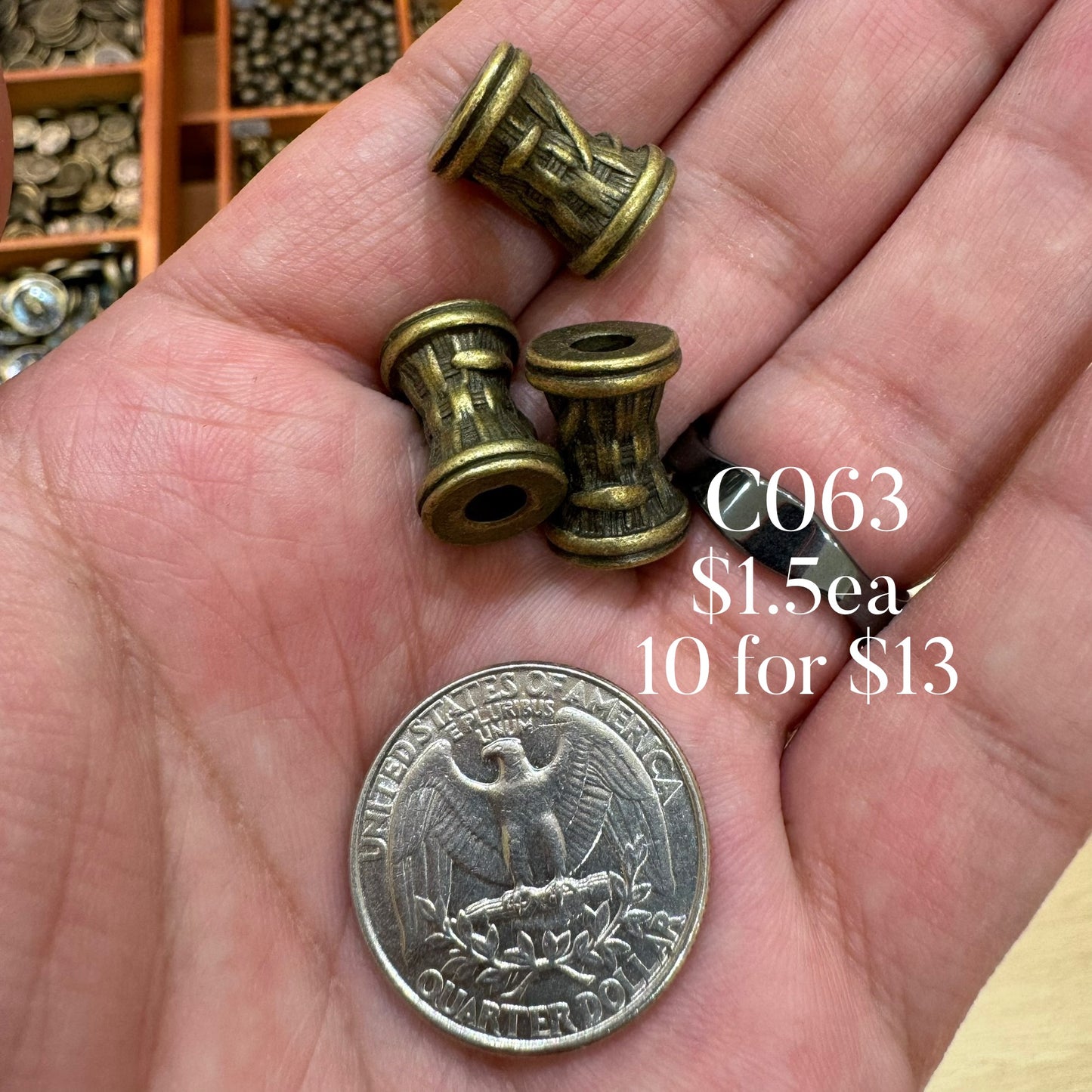 Copper Bead - C063