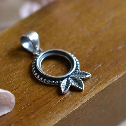 925 Silver Pendant Setting TB-YJJ-P019