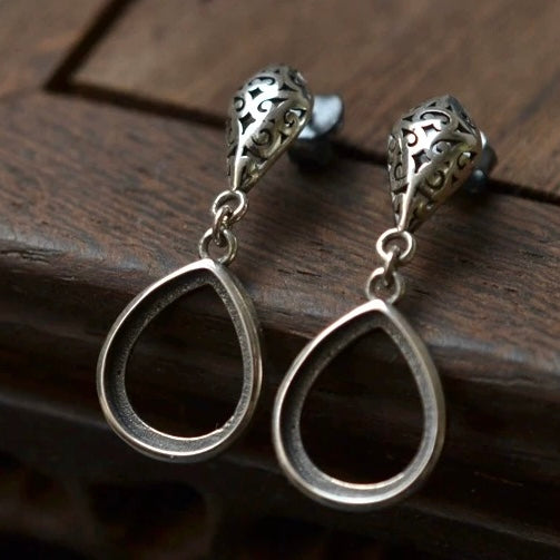 925 Silver Earring Setting TB-YJJ-E023