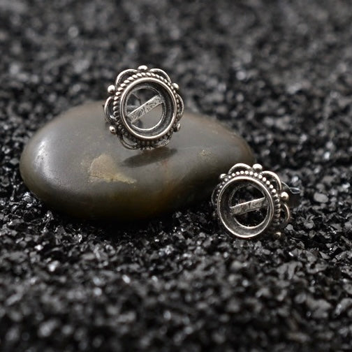 925 Silver Earring Setting TB-YJJ-E016