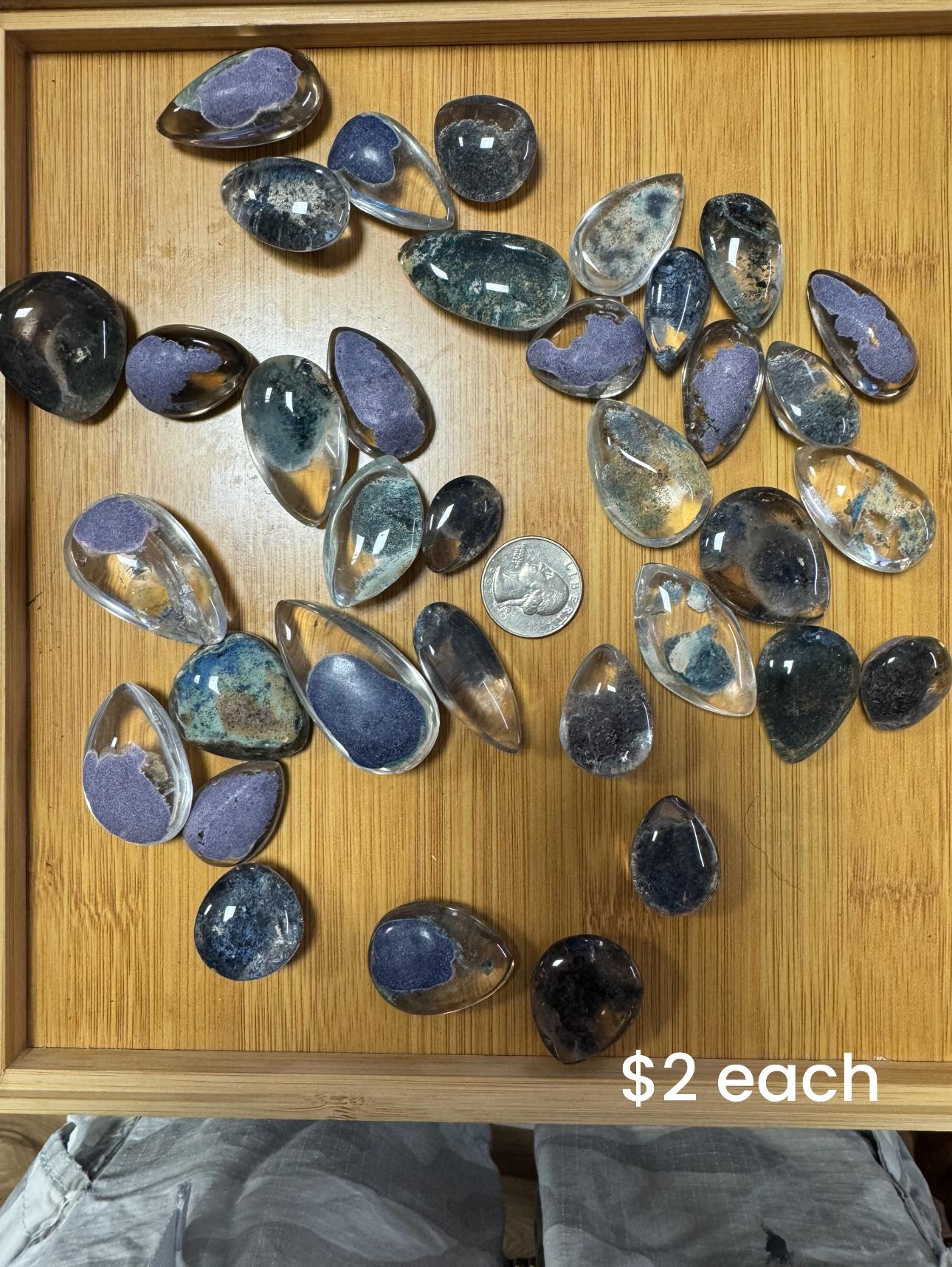 Dyed Garden Quartz -Puffy