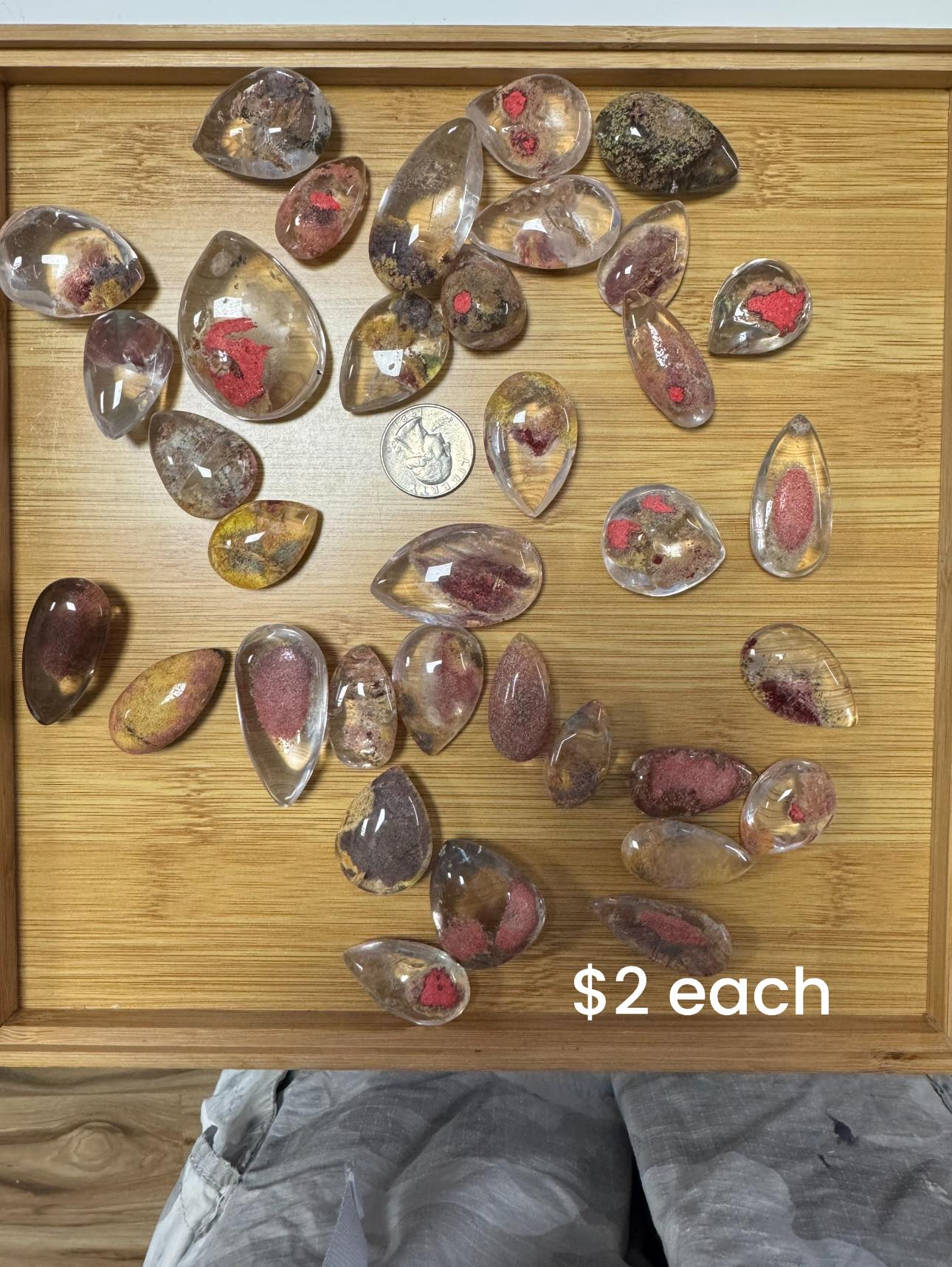 Dyed Garden Quartz -Puffy