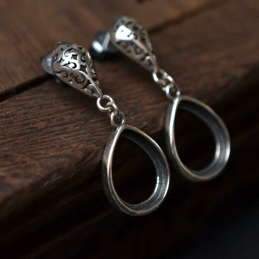 925 Silver Earring Setting TB-YJJ-E023