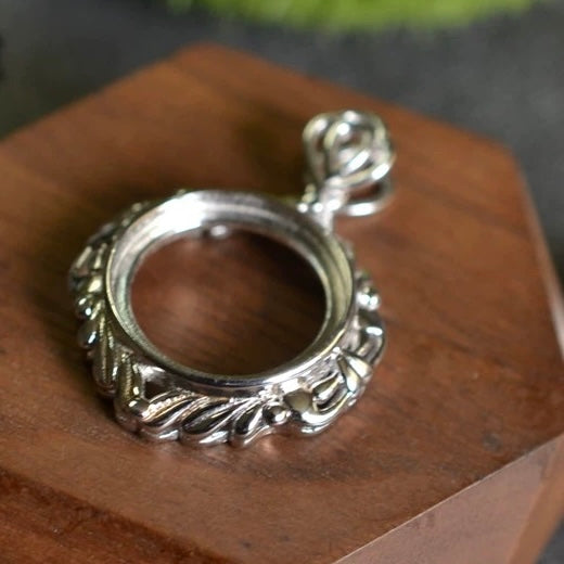 925 Silver Pendant Setting TB-YJJ-P004