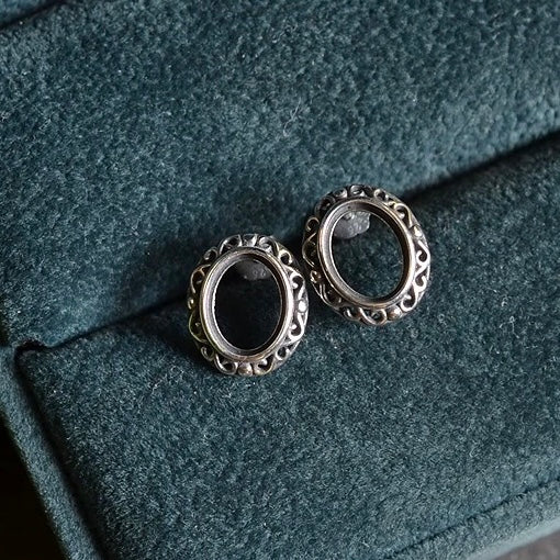 925 Silver Earring Setting TB-YJJ-E005