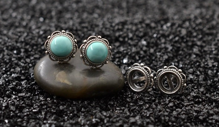 925 Silver Earring Setting TB-YJJ-E016