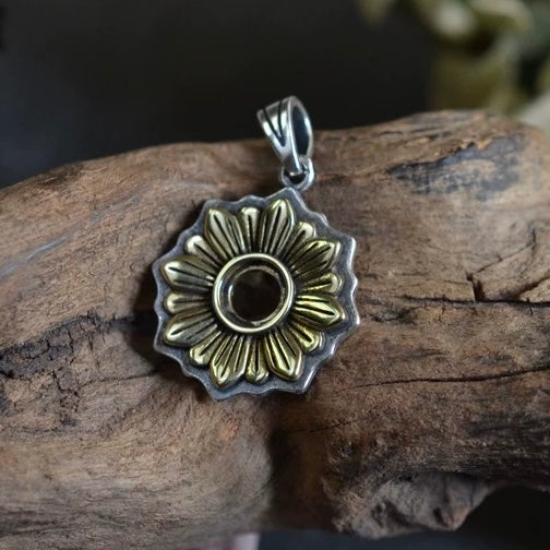 925 Silver Pendant Setting TB-YJJ-P012