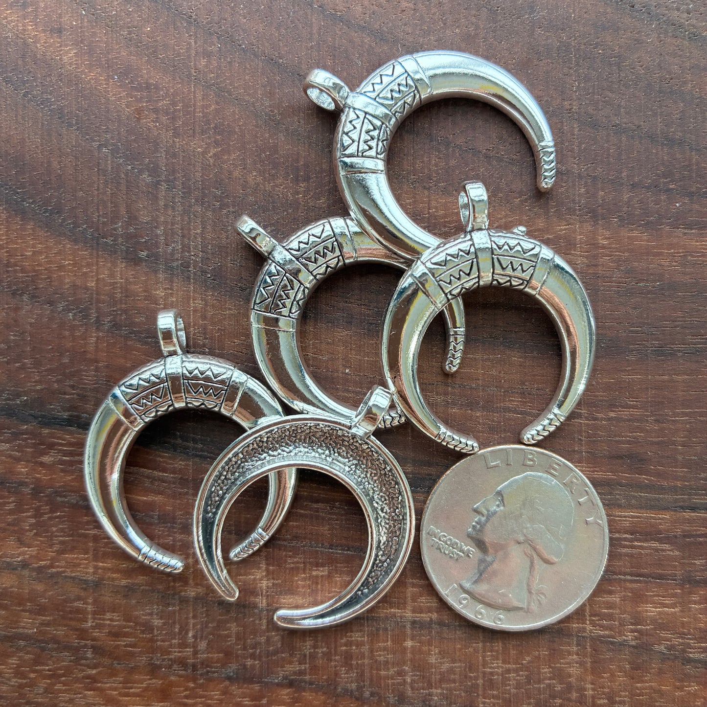 Metal Findings - Pendant / Charm - boho moon - Tree of life - Howling wolf - Owl - Necklace Making