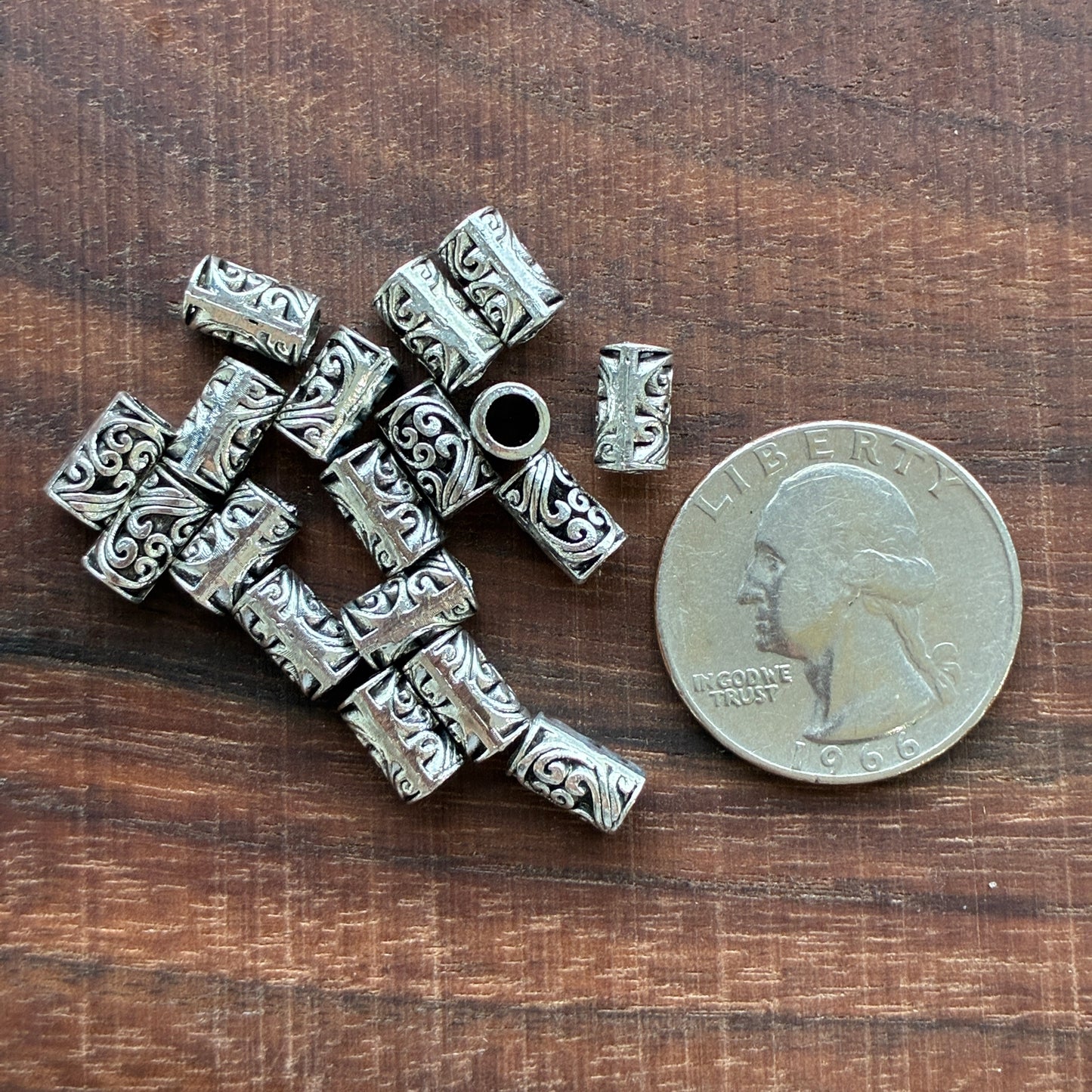 Metal Findings - Tube Bead - Earring Making - Beading