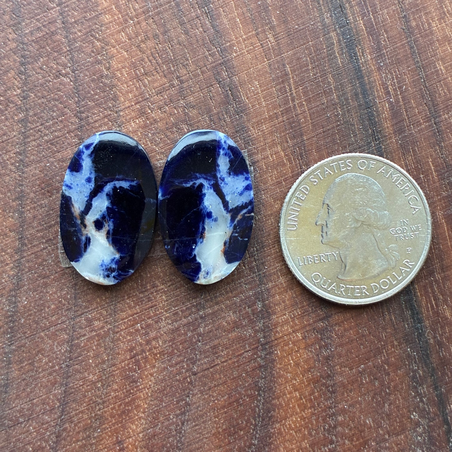 Sodalite - Cabochon Pair - Oval - Round - Teardrop