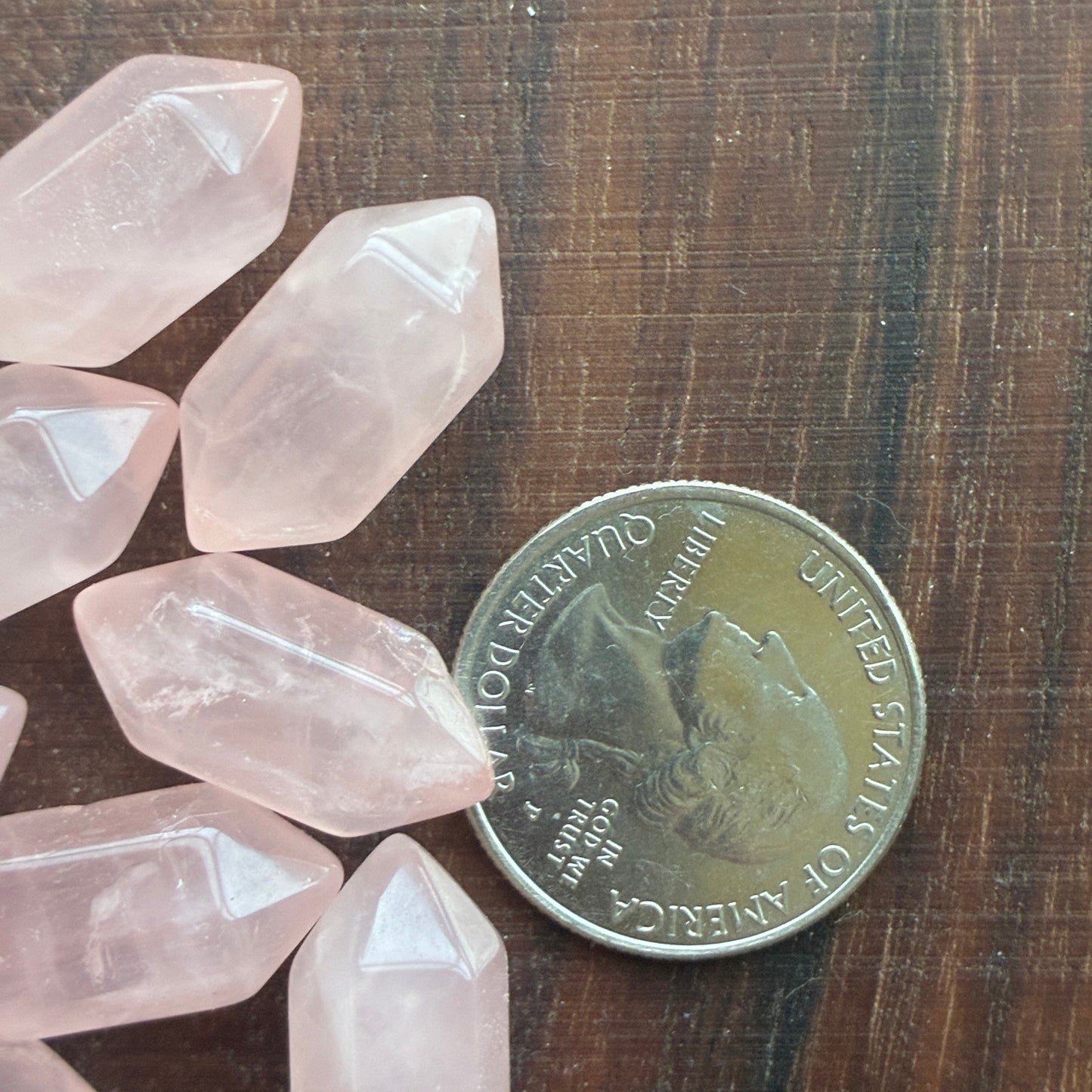 Rose Quartz - Double Point
