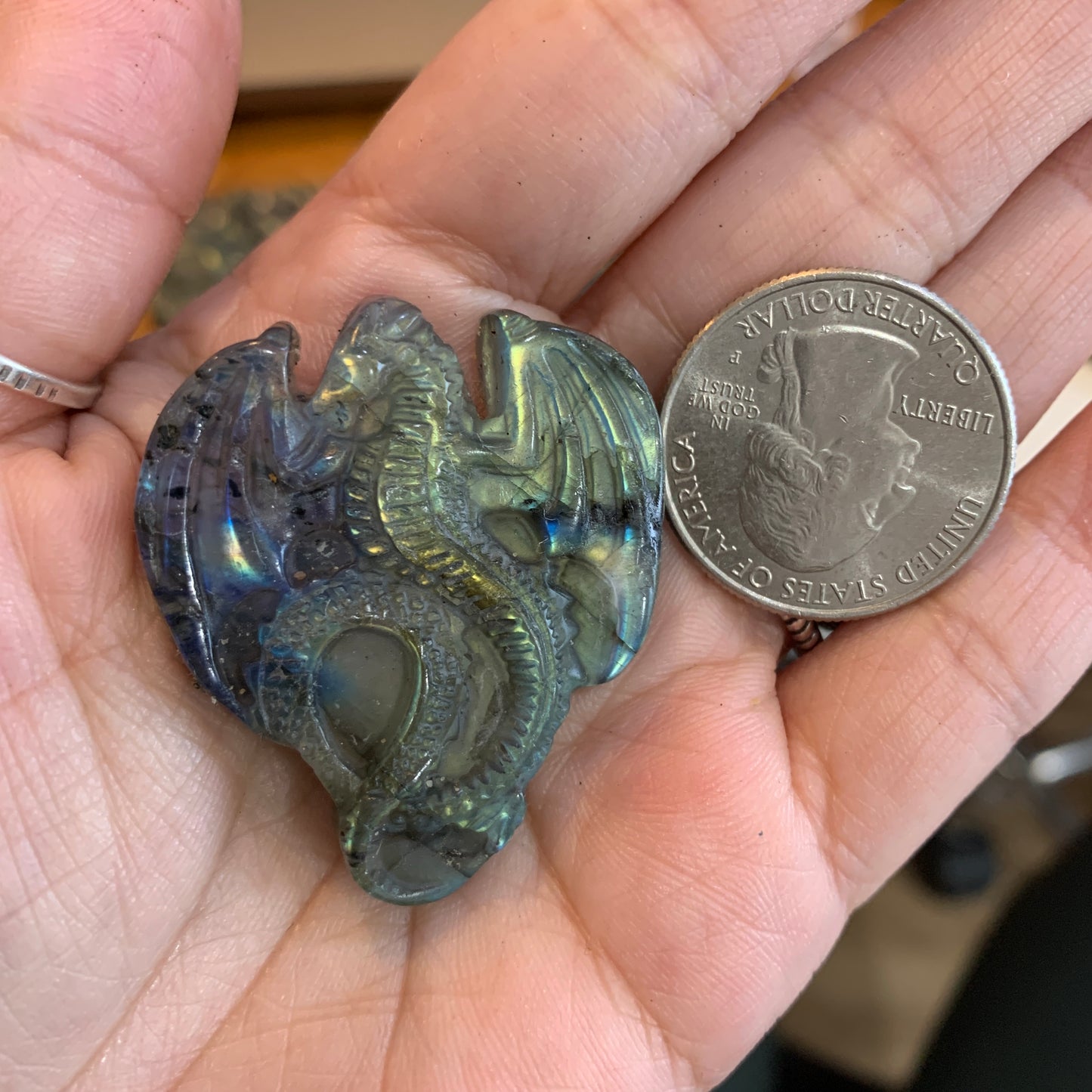 Labradorite Carving $14