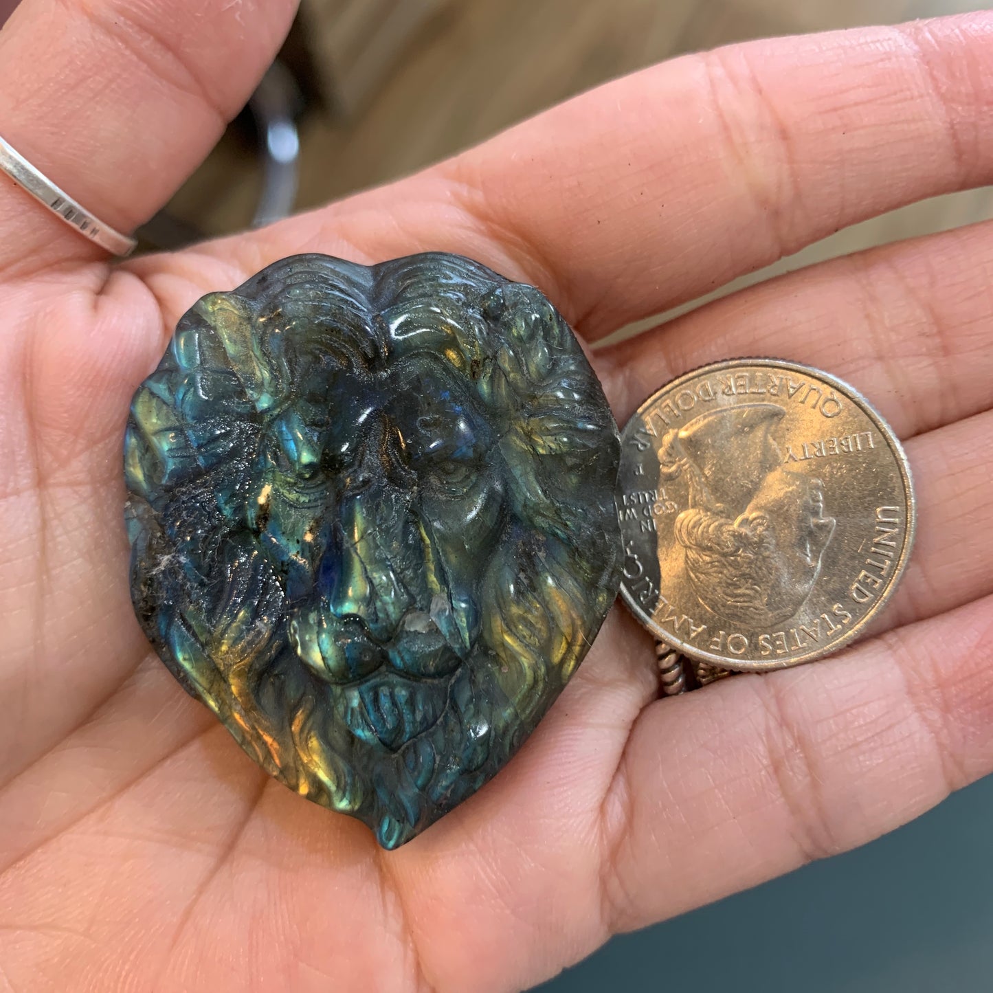 Labradorite Carving $14