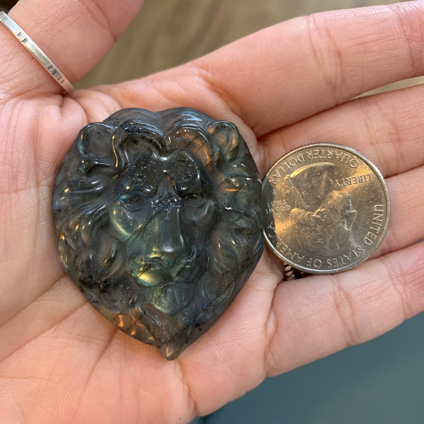 Labradorite Carving $14