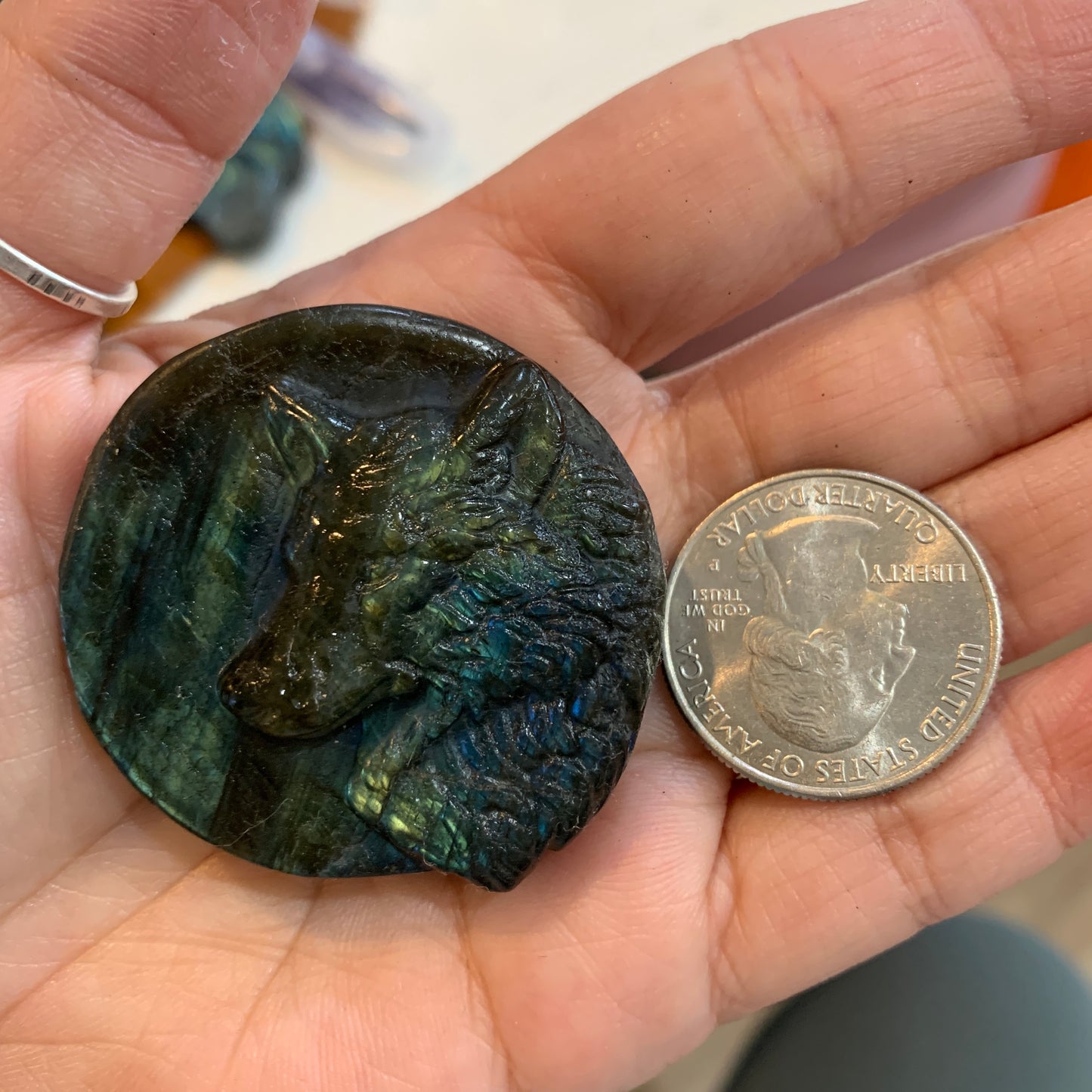 Labradorite Carving $14