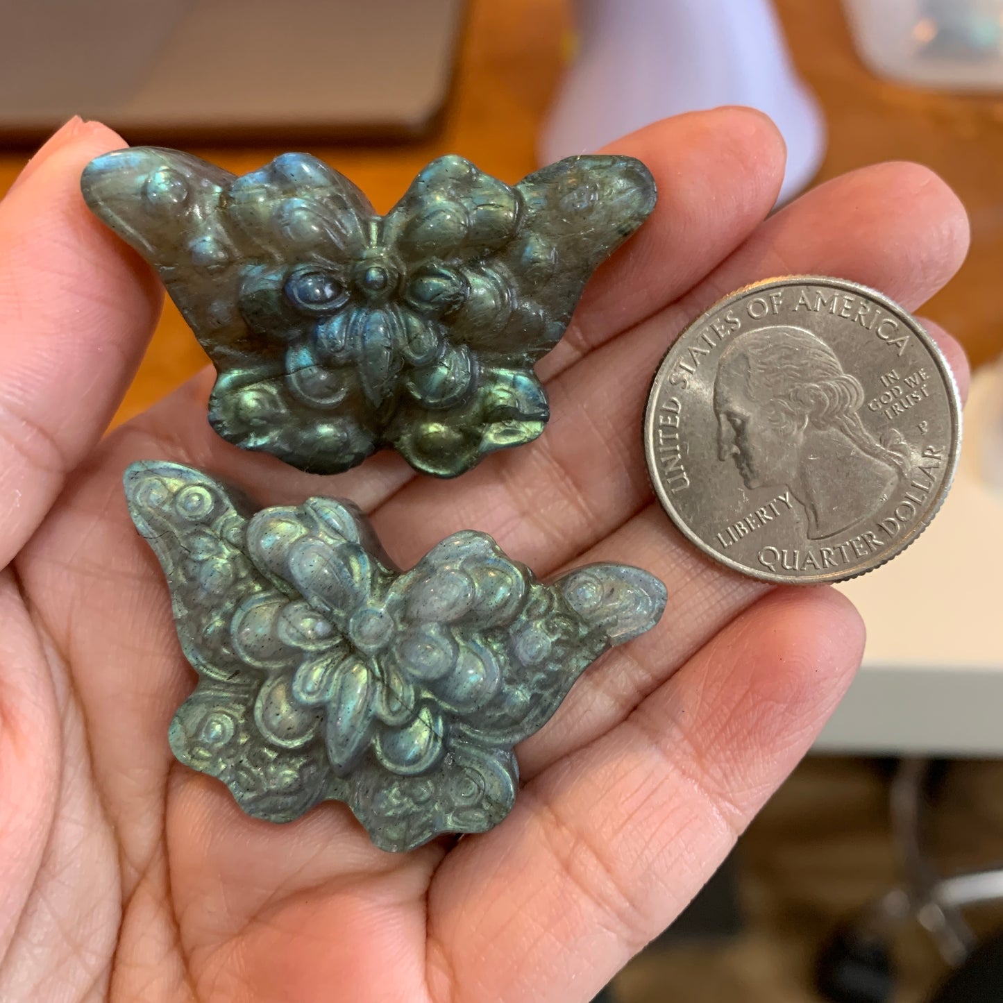 Labradorite Carving $10
