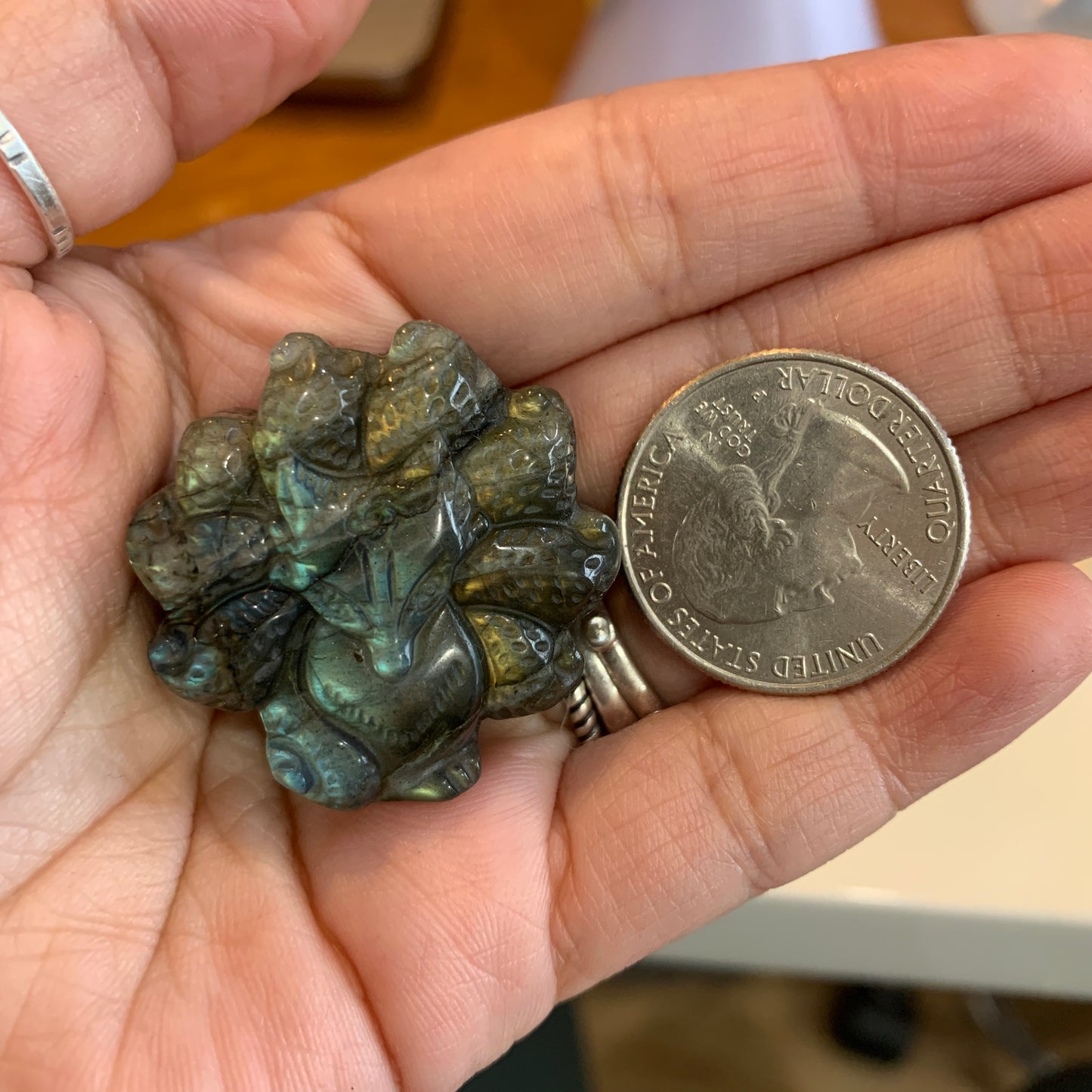 Labradorite Carving $10
