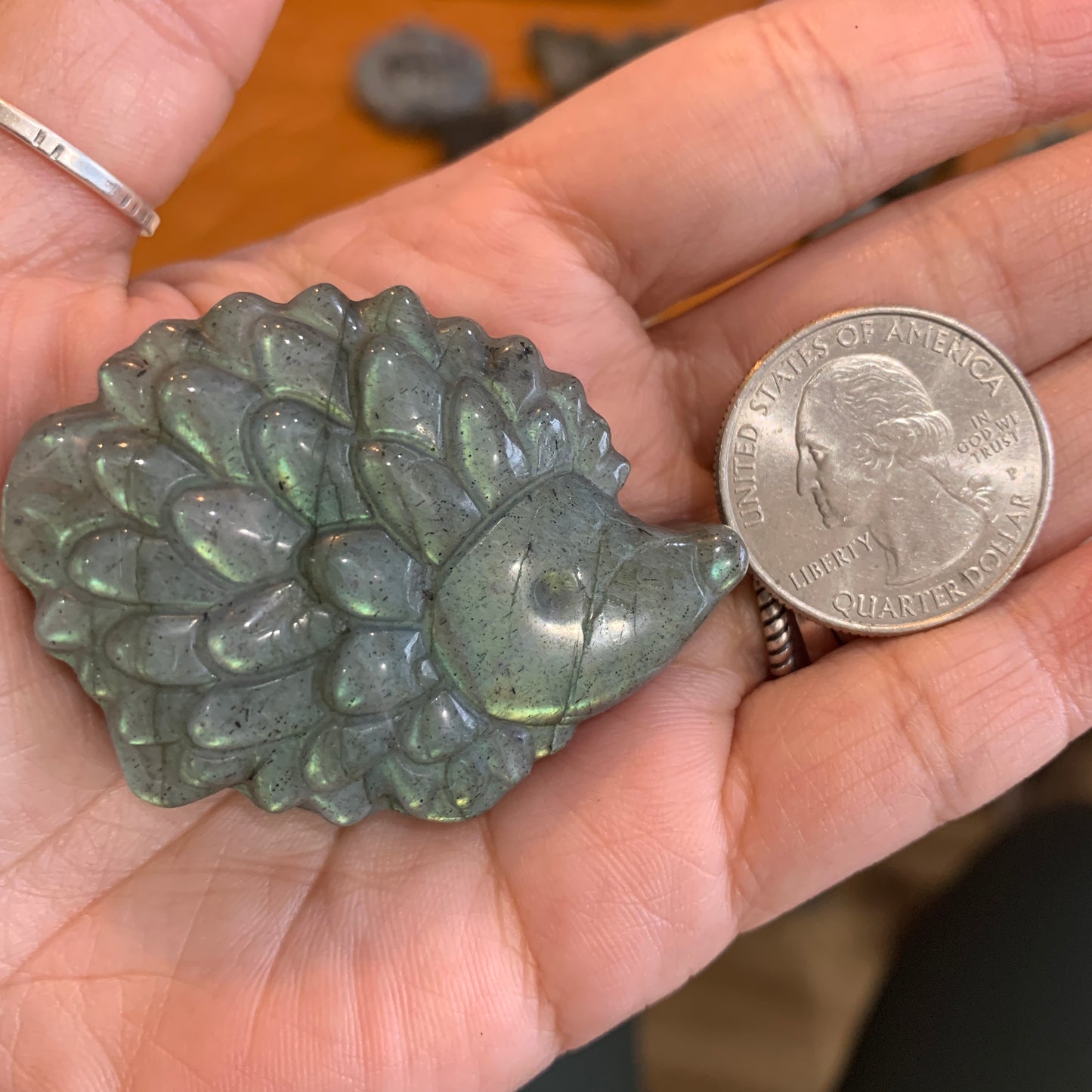 Labradorite Carving $10