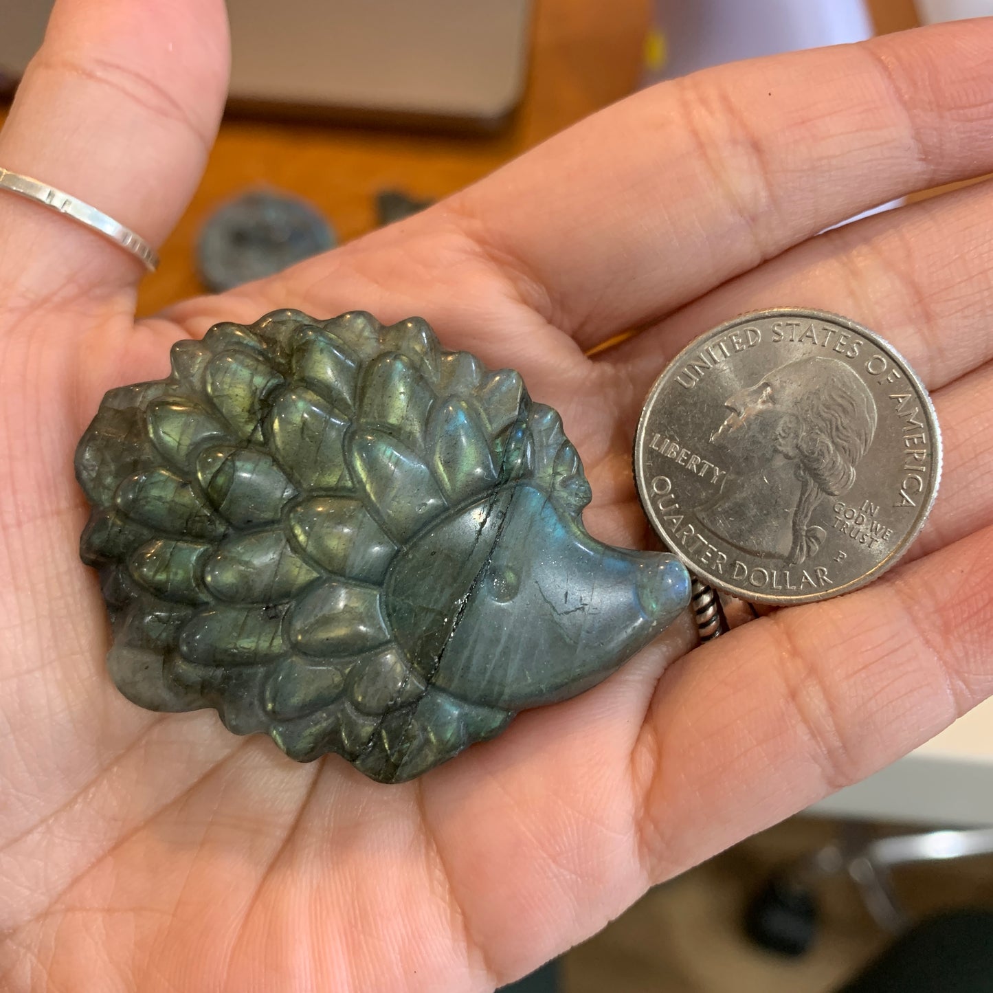 Labradorite Carving $10